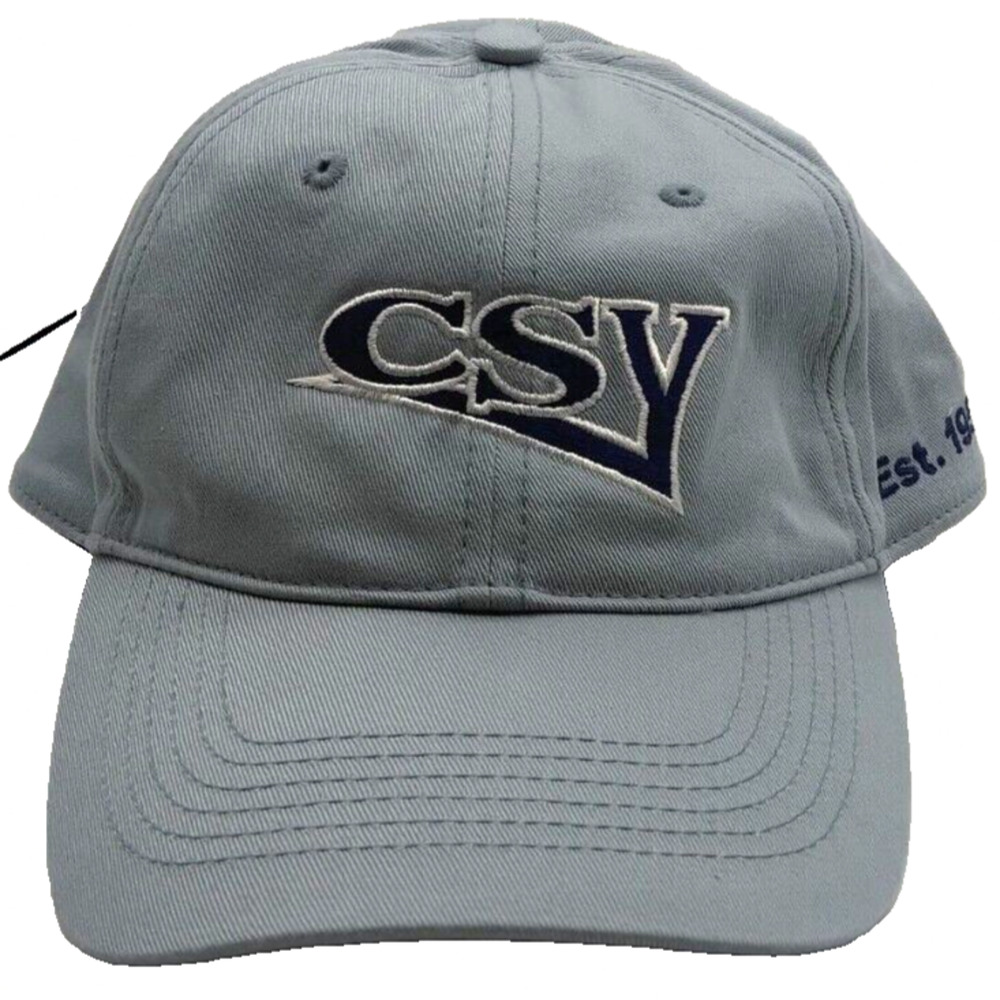 Page & Tuttle EST. 1956 CSY Mens Baseball Cap Hat Gray Adjustable Retro